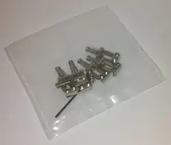 BLEMISH B-STOCK STRAT GUITAR BRIDGE SADDLES  STEEL 2 1/16 - PARTS TO FIT FENDER