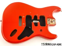 FENDER PLAYER II STRATOCASTER STRAT BODY, GUITAR PART ALDER CORAL RED