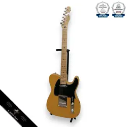 FENDER PLAYER TELECASTER ELECTRIC GUITAR BUTTERSCOTCH BLONDE, ALNICO V, NEW
