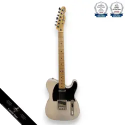 FENDER JAPAN CLASSIC '70S TELE ASH ELECTRIC GUITAR WITH SOFT CASE, USED