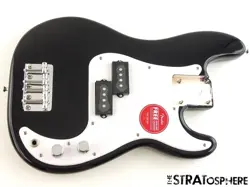 FENDER SQUIER MINI SERIES PRECISION P BASS LOADED BODY BLACK