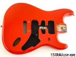 FENDER PLAYER II STRATOCASTER STRAT BODY GUITAR PART ALDER CORAL RED