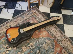 FENDER SQUIER VINTAGE MODIFIED PRECISION TB TELECASTER BASS W/ HARD CASE RARE