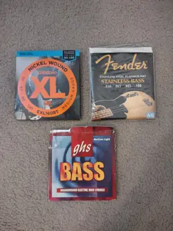 STRINGS FENDER FLATWOUND