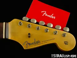 FENDER USA CUSTOM SHOP 1959 RI RELIC STRATOCASTER NECK + TUNERS STRAT ROSEWOOD.