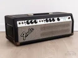 1979 FENDER BASSMAN 70 SILVERFACE VINTAGE TUBE GUITAR AMP HEAD, SERVICED