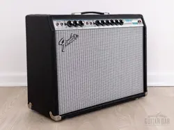 1974 FENDER VIBROLUX REVERB SILVERFACE VINTAGE TUBE AMP 1X12 + 1X10, SERVICED