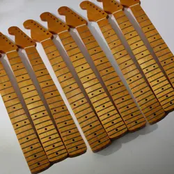 LEFT STRATOCASTER NORTH AMERICAN MAPLE LIGHT ELECTRIC GUITAR NECK FOR FENDER