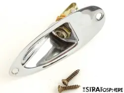 USA FENDER CUSTOM SHOP POSTMODERN RELIC STRATOCASTER OUTPUT JACK CHROME STRAT