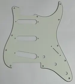 FOR FENDER PLAYER STRATOCASTER FLOYD ROSE SSS GUITAR PICKGUARD,3 PLY PARCHMENT