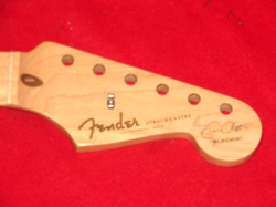 FENDER 2007 USA MAPLE ERIC CLAPTON SIGNATURE BLACKIE STRATOCASTER NECK