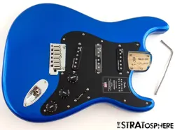FENDER AMERICAN ULTRA II STRATOCASTER STRAT, LOADED BODY ALDER USA, NOBLE BLUE