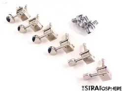 LEFTY FENDER CLASSICGEAR PLAYER II STRAT 6 TUNERS TUNING PEGS STRATOCASTER 18:1