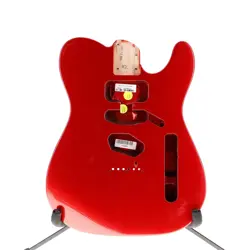 FENDER AMERICAN ULTRA II TELECASTER BODY ALDER NECK POCKET CHIP SINISTER RED