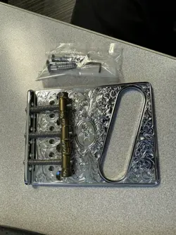 CHROME FENDER GUITAR