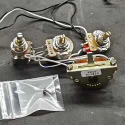 FENDER USA PROFESSIONAL II STRAT GUITAR WIRING PARTS POTS & 5-WAY PICKUP SWITCH