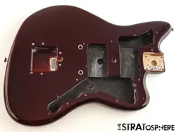 FENDER TROY VAN LEEUWEN JAZZMASTER BODY, GUITAR PARTS VINTAGE OXBLOOD