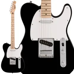 SQUIER BY FENDER SONIC TELECASTER BLACK/MAPLE FINGERBOARD