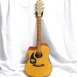 FENDER CD-100CE LH NAT ACOUSTIC-ELECTRIC GUITAR, FISHMAN PREAMP, USED