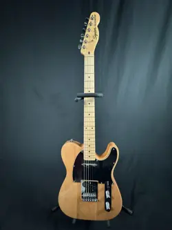 SQUIER BY FENDER AFFINITY SERIES TELECASTER ELECTRIC GUITAR - NATURAL W/ GIG BAG