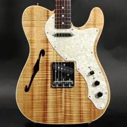 FENDER ISHIBASHI FSR MIJ TRADITIONAL 60S TELECASTER THINLINE KOA TOP NATURAL