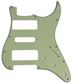 FOR FENDER STRATOCASTER P90 PICKUP STRAT GUITAR PICKGUARD 3 PLY VINTAGE GREEN