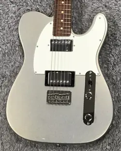 FENDER PLAYER TELECASTER HH PAU FERRO FINGERBOARD SILVER USED W/SOFT CASE