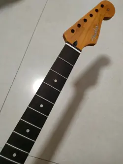 STRAT 22 FRET ROASTED MAPLE ST ELECTRIC GUITAR NECK ROSEWOOD FOR FENDER REPLACE