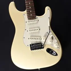 FENDER USA JEFF BECK STRATOCASTER OLYMPIC WHITE ELECTRIC GUITAR