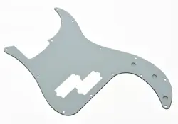 USA SPEC PRECISION BASS P BASS PICKGUARD SCRACH PLATE WHITE 3 PLY FOR FENDER