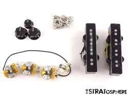 FENDER VINTERA II 60S JAZZ BASS PICKUPS POTS KNOBS SET BASS GUITAR 