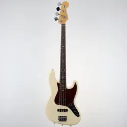 FENDER AMERICAN STANDARD JAZZ BASS UPGRADE OLYMPIC WHITE NO.DG244