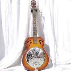 FENDER FR-50 RESONATOR GUITAR WITH F-HOLE, SOFT CASE