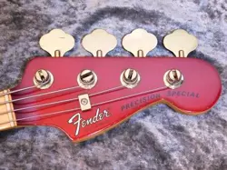FENDER PRECISION BASS SPECIAL CANDY APPLE RED 1980