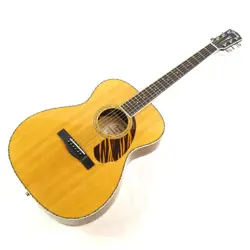 FENDER PARAMOUNT PO-220E ACOUSTIC-ELECTRIC NATURAL - HEADSTOCK REPAIR