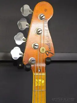 FENDER JAZZ BASS -REFINISH/WHITE- VINTAGE 5.02KG CONSIGNMENT ITEM