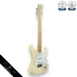 FENDER JAPAN ST362 ELECTRIC GUITAR W/ SOFT CASE  TREMOLO ARM