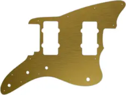 WD CUSTOM PICKGUARD FOR FENDER AMERICAN PERFORMER JAZZMASTER #14 SIMULATED BR...