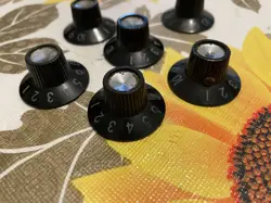 VINTAGE 1968 FENDER BASSMAN DELUXE BANDMASTER SHOWMAN TWIN PRO REVERB KNOBS