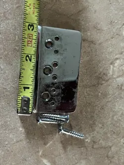 1970S FENDER GUITAR BRIDGE PLATE