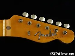 FENDER CUSTOM SHOP MISCHIEF MAKER HEAVY RELIC NECK + TUNERS TELE FITS STRAT!