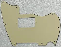 NEW-FOR FIT FENDER WARMOTH MJT TELEMASTER JAZZCASTER PAF GUITAR PICKGUARD YELLOW