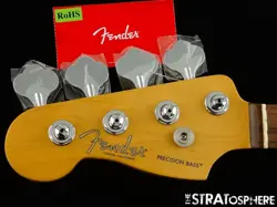 LEFTY FENDER AMERICAN PROFESSIONAL II PRECISION P BASS NECK + TUNERS C ROSEWOOD