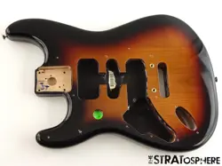LEFTY FENDER PLAYER PLUS SERIES STRATOCASTER STRAT BODY, ALDER 3TS $20 OFF