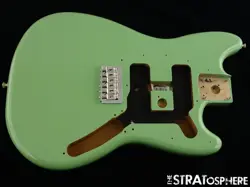 FENDER PLAYER II MUSTANG SERIES BODY + HARDWARE, PARTS OFFSET BIRCH GREEN