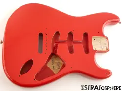 FENDER CUSTOM SHOP 70TH ANNIE 54 STRATOCASTER NOS BODY STRAT ASH FIESTA RED