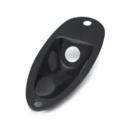 METAL BOAT OUTPUT JACK CUP PLATE SOCKET FOR FENDER STRATOCASTER STRAT GUITAR M