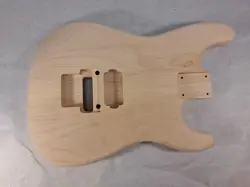 MAPLE HXX GUITAR BODY - FITS FENDER STRAT STRATOCASTER NECK FLOYD ROSE J1971