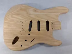 ASH SSS HARDTAIL GUITAR BODY - FITS FENDER STRAT STRATOCASTER NECKS J1977