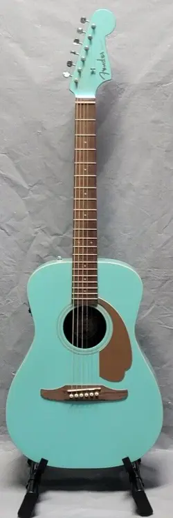 2018 FENDER MALIBU PLAYER AQS WN RIGHT HAND ACOUSTIC ELECTRIC GUITAR